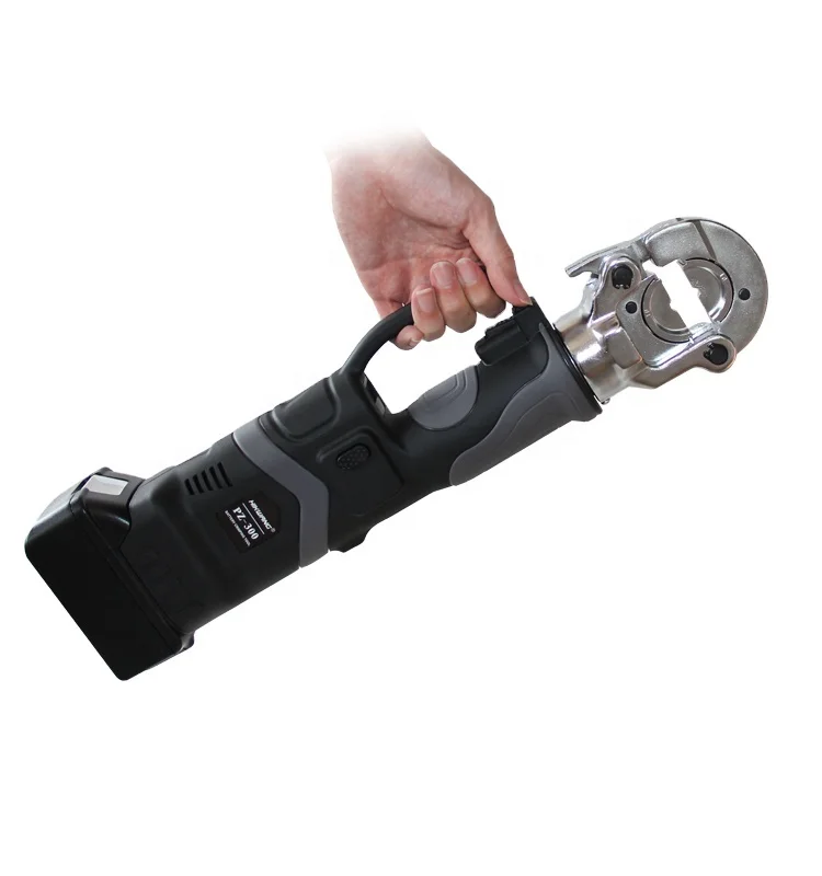 PZ-300 lightweight electric battery hydraulic cable lug crimping tool set clamp for copper aluminum terminals crimper hexagonal