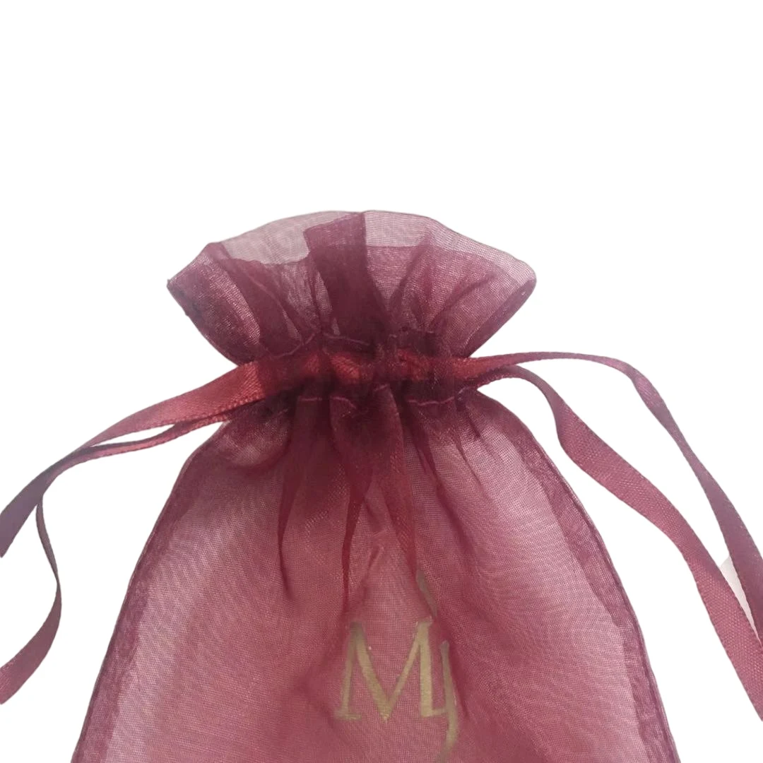 
Drawstring Organza Bag Custom Printed Organza Gift Pouch bag Drawstring Jewelry Pouch Drawstring Jewelry Pouch With Logo 
