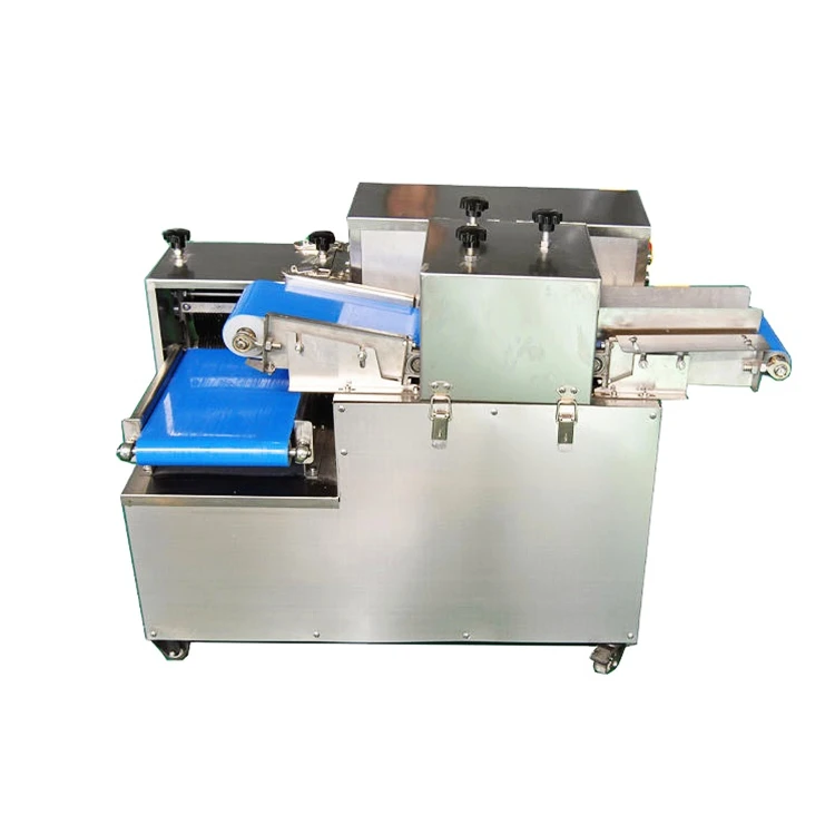 Industrial Butchery Pork Beef Mutton Meat Slicer Chicken Cube Cutting Strips Cutter Machine