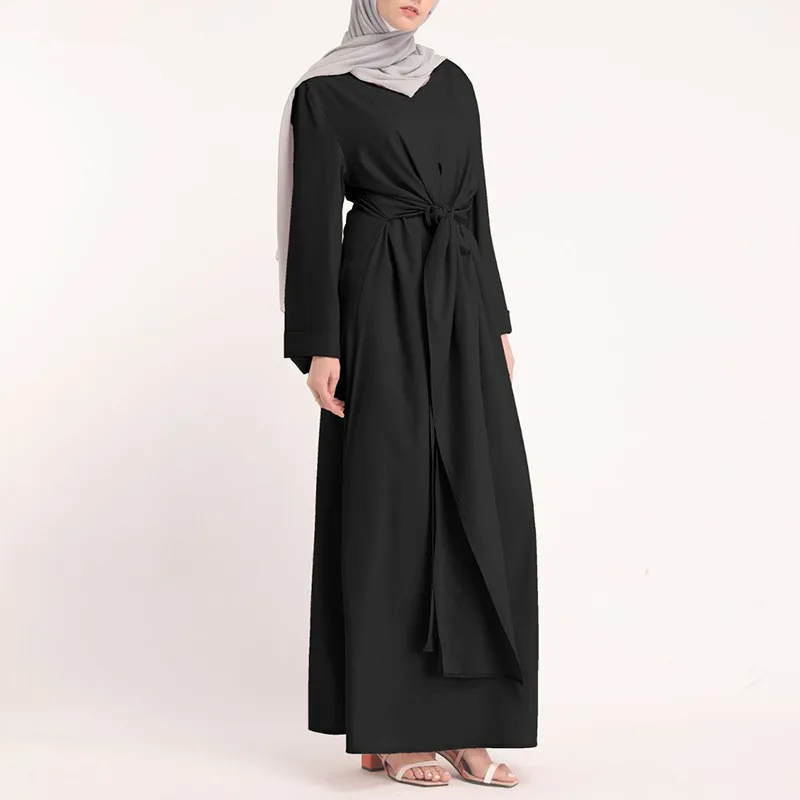 Abaya Muslim maxi dress vintage dress Muslim dubai women robe dress Muslim women clothing