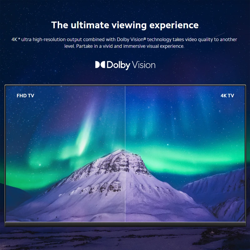 Global Version Xiaomi TV Stick 4K Android 11 Portable TV Dongle 2GB RAM 8GB ROM BT5.0 DTS Surround Sound