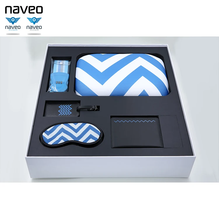 продаж best качество маска для глаз обложка паспорта путешествия средства ухода за кожей Шеи Подушки Детские Путешествия набор