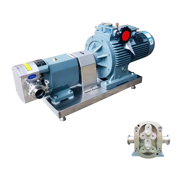 2024 Hot Sale rotary pump Factory Price rotary lobe pump small