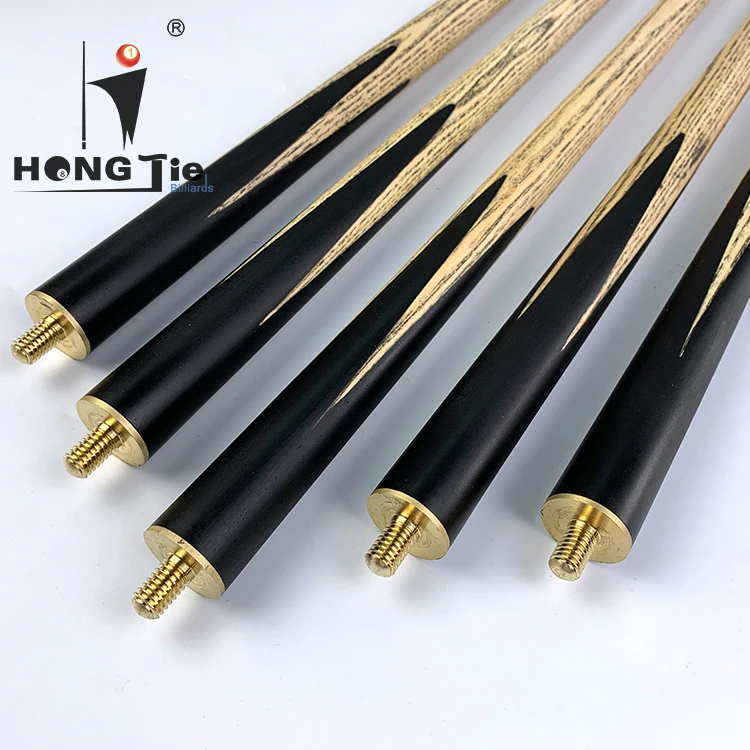 Hongjie billiards 3/4 style snooker cue billiard cue billiard accessores