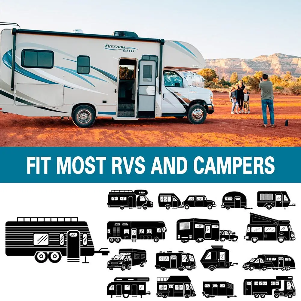 Oem Reflective Double-Layer Sun shade RV Door Window Shade 16 x 25 inch Car Door Window Cover