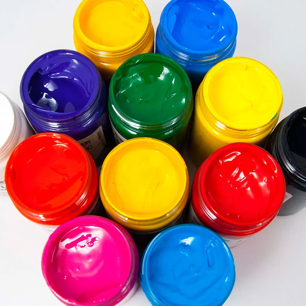 Professional Art Supplies 500 ml Acrylic Paint for Painting on Canvas, Wood, Clay, Resin, Glass & Crafts