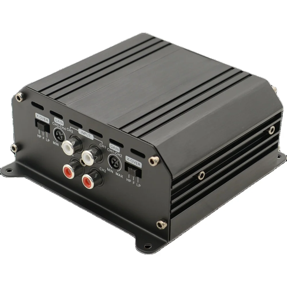 Small Size Super Power 200 Watts 4 Channel Car Audio Amplifier Class D Full Range Amplifier