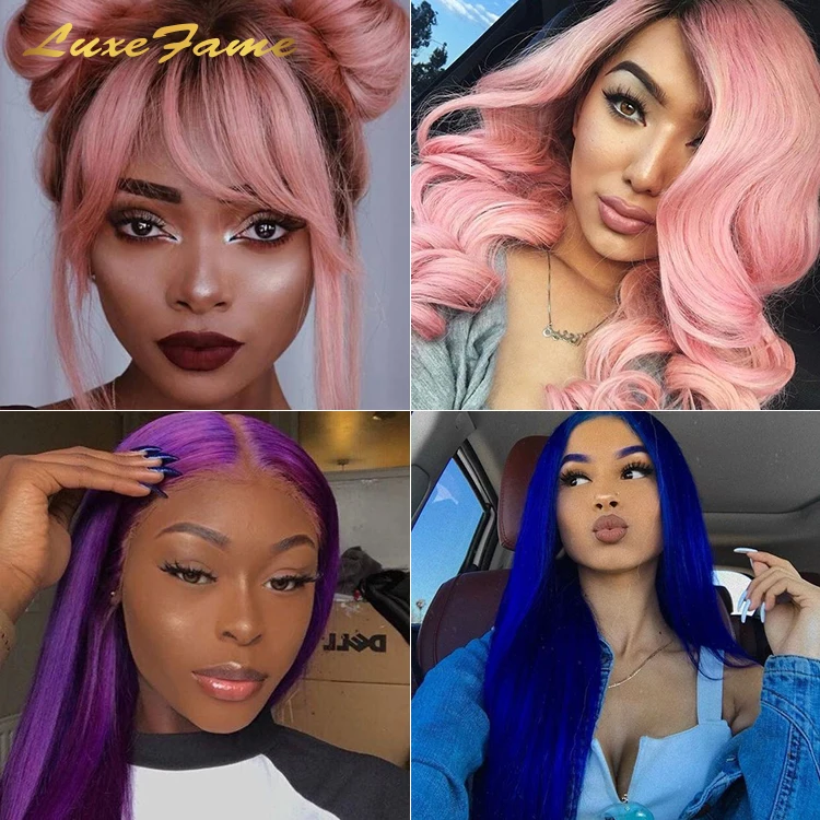 Human Hair 1B/Pink Weave Bundle,Double Drawn Filipino Virgin Hair Wholesale,High Quality Double Drawn Wet And Wavy Hair Bundle