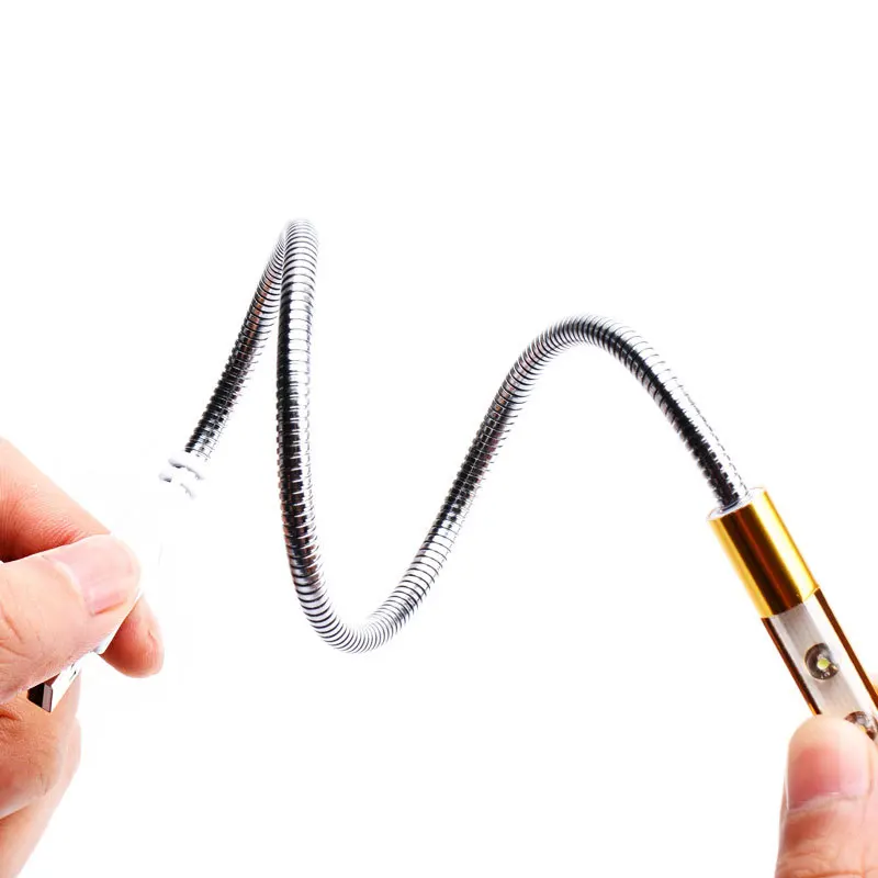 LED USB Keyboard Night Light Flexible Lamp 10 LED for Reading Notebook PC Laptop