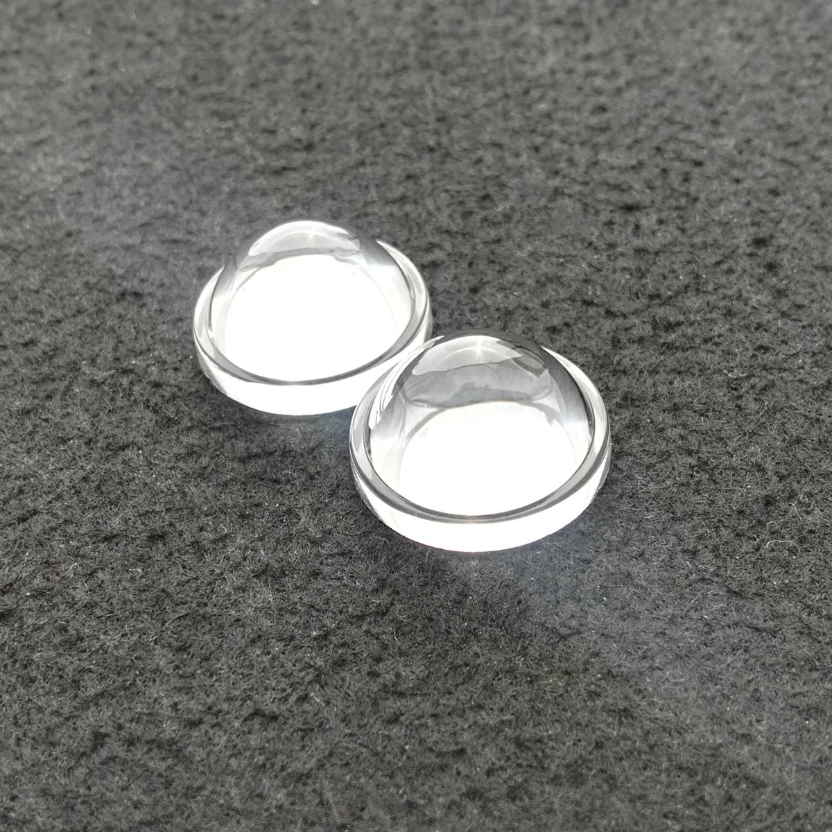 22mm diameter 60 Degree Clear Glass LED Lens for 1W 3W 5W 3030 3535 smd LED Light