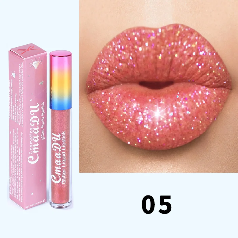 Private Label Matte Glitter Lip Gloss Tubes Mineral Cruelty Free Waterproof Vegan Glossy Creamy Lip Gloss For Lady