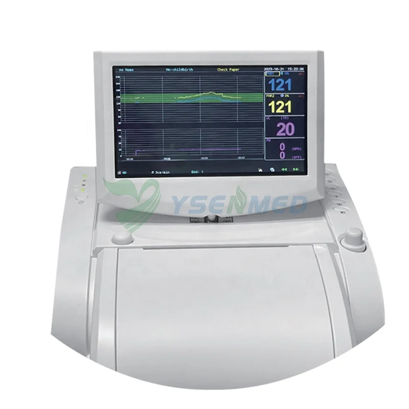 YSFM-G6C Ysenmed Portable cardiotocograph / fetal monitor hospital wireless fetal monitor machine OB ctg fetal monitor price