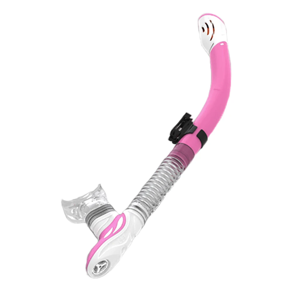 
ZLF Multi-color adult swimming diving snorkel waterproof silicone durable PVC fashion design diving tube for adult S005 