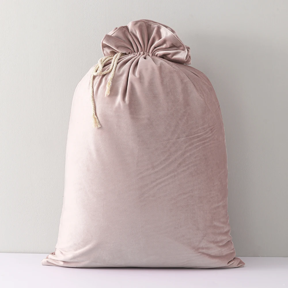 Luxury Santa Sack for Sublimation Blank Velvet Christmas Bag Muti Color Christmas Gift Bag