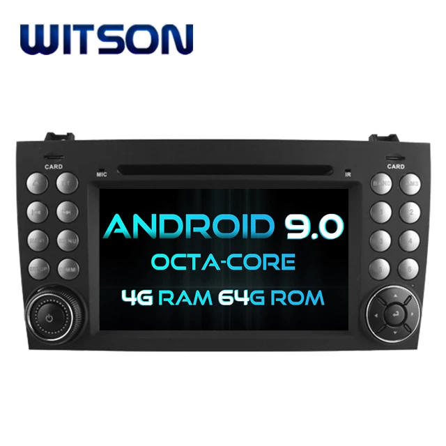 WITSON ANDROID 9 0 автомобильный DVD-плеер для MERCEDES BENZ R171 W171 SLK CLASS 4G DDR3 64 Гб Flash