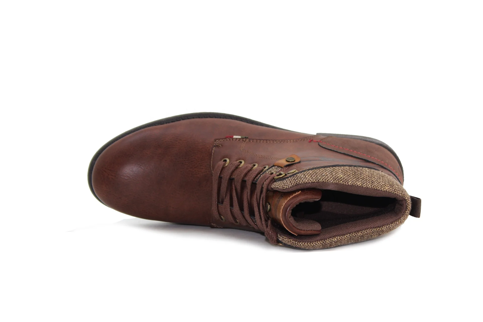 Wholesale New Style Fashion Pu Leather Men Ankle Boots