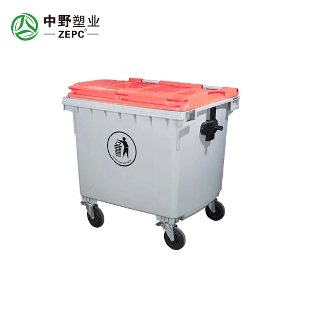 1100L Big Volume Fancy Outdoor Large Size Plastic Garbage Bin
