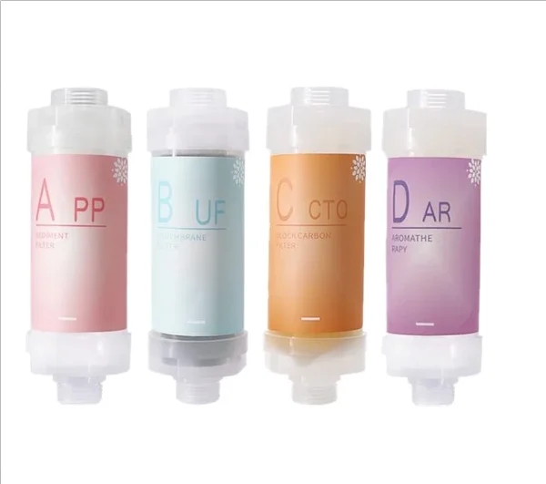 Faucet shower fragrance shower filter/ Household aroma vitamin shower filter for hard water bathroom