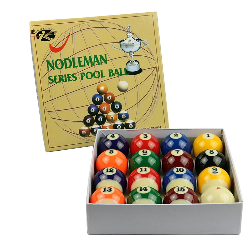 Xinkang Billiard Balls Manufacturer Cheap Resin 57.2mm Billiard Balls Custom Pool Balls