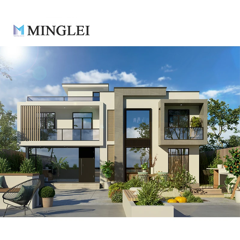 Minglei NFRC Best Swing Casement Window Thermal Break Double Glazed Storm Home Aluminum windows with Flyscreen
