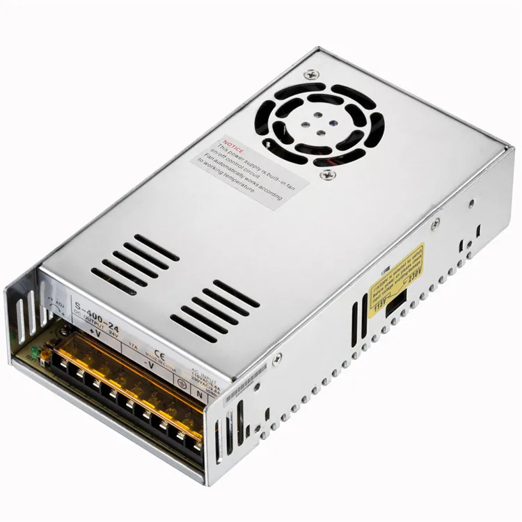 Aoca S-400-12 Switching Power Supply 12V 33A Led Light Transformer AC to DC Adapter