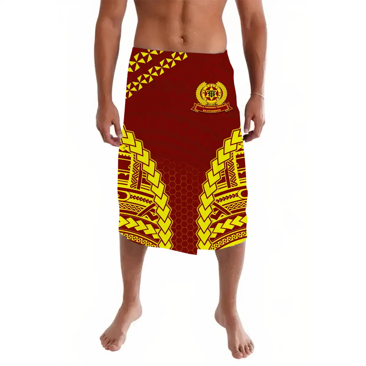 Custom Tonga Lavalava Tonga National Day ie faitaga Tonga Island Clothes Bonfire Party Mens Dress Polynesia Tribe Men Half Skirt