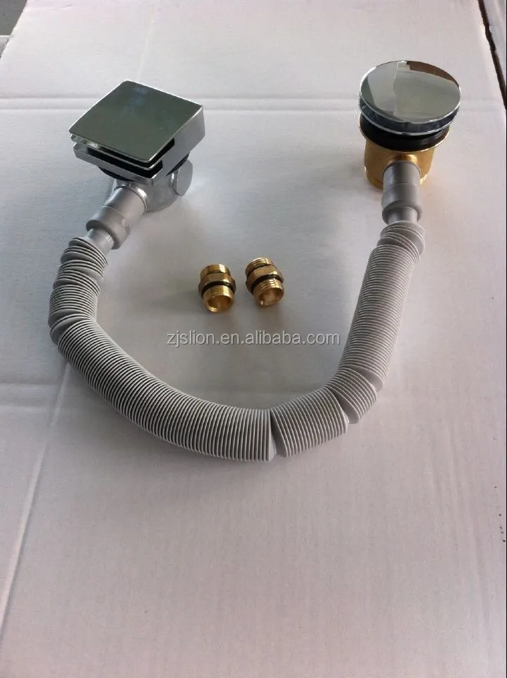 Brass  OVERFLOW BATH FILLER, overflow and waste kits