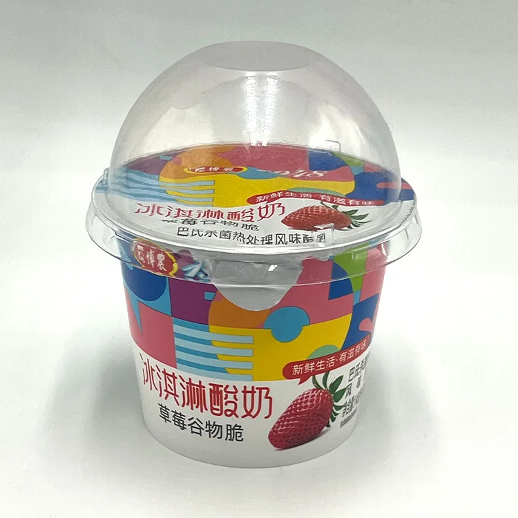 Food Grade IML Cup Disposable PP Yogurt Cup IML Plastic Container Plastic Cup Injection Molding Container