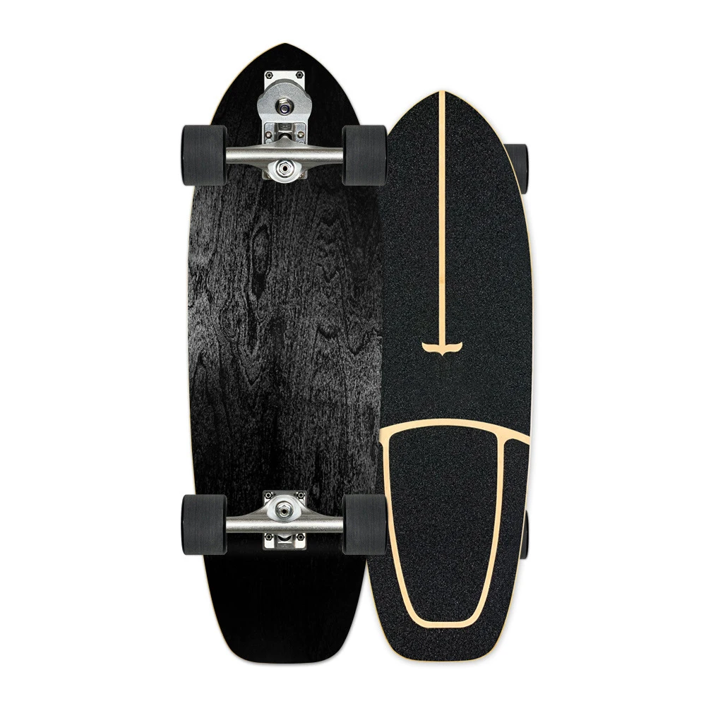 Оптовая продажа Surf скейт S7 CX7 CX4 Land резчик Surfskate 7 слоев Канадского Клена для серфинга катания на