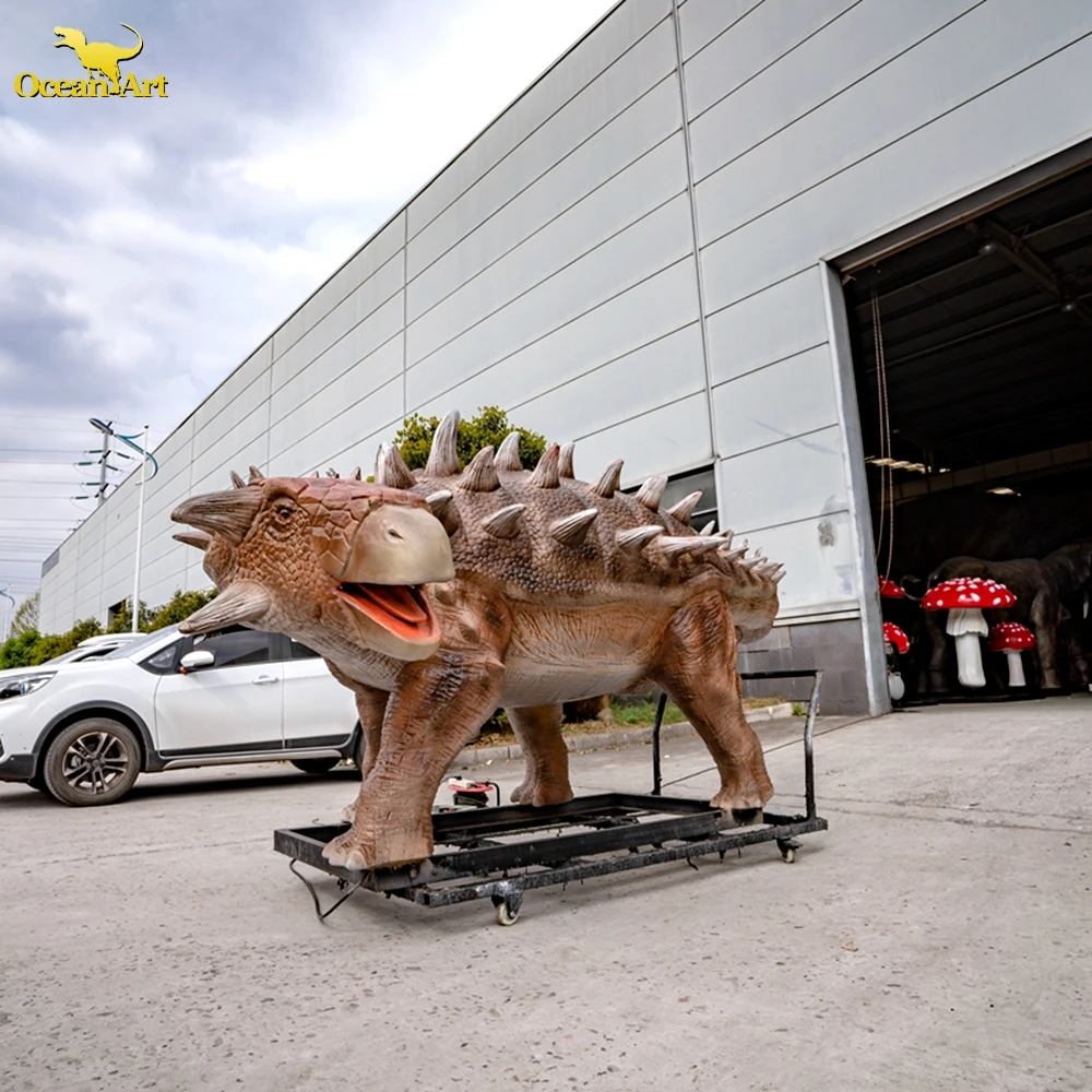 zigong dinosaur supplier animatronic dinosaur large attraction decorations moving dino for outdoor playground