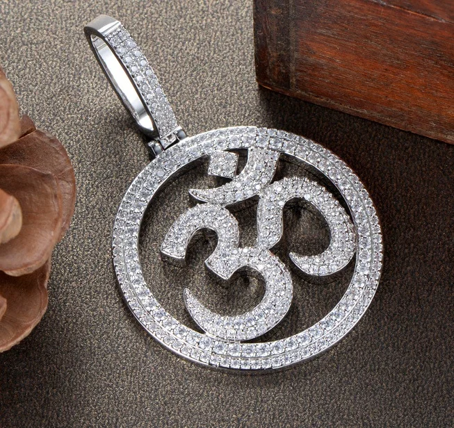 Factory customized fashion diy male and female symbol pendant white gold necklace chain jewelry