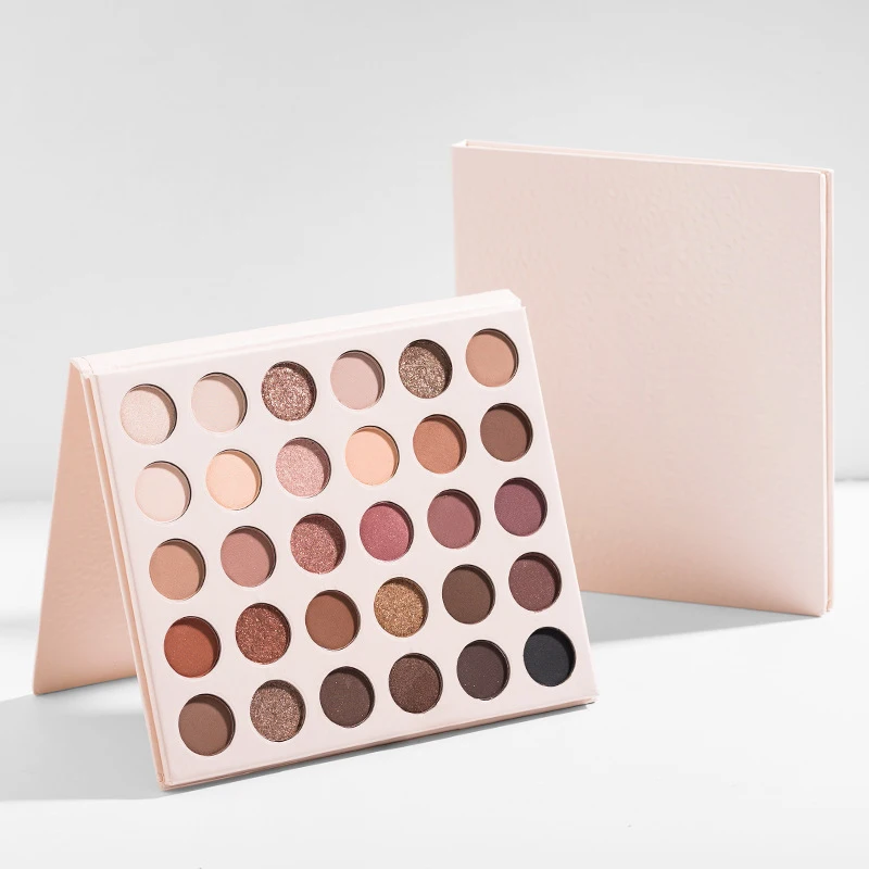 fall collection eye shadow private label luxury vegan nude makeup eyeshadow palette custom logo