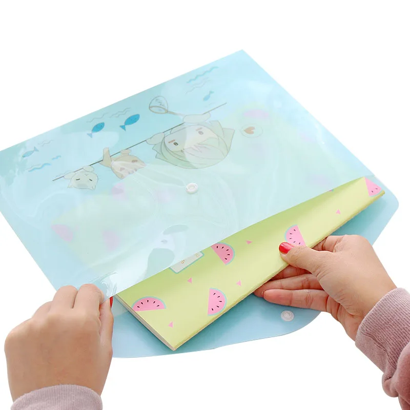 Manufactured Wholesale Office Supply A4 PVC Waterproof File Folder