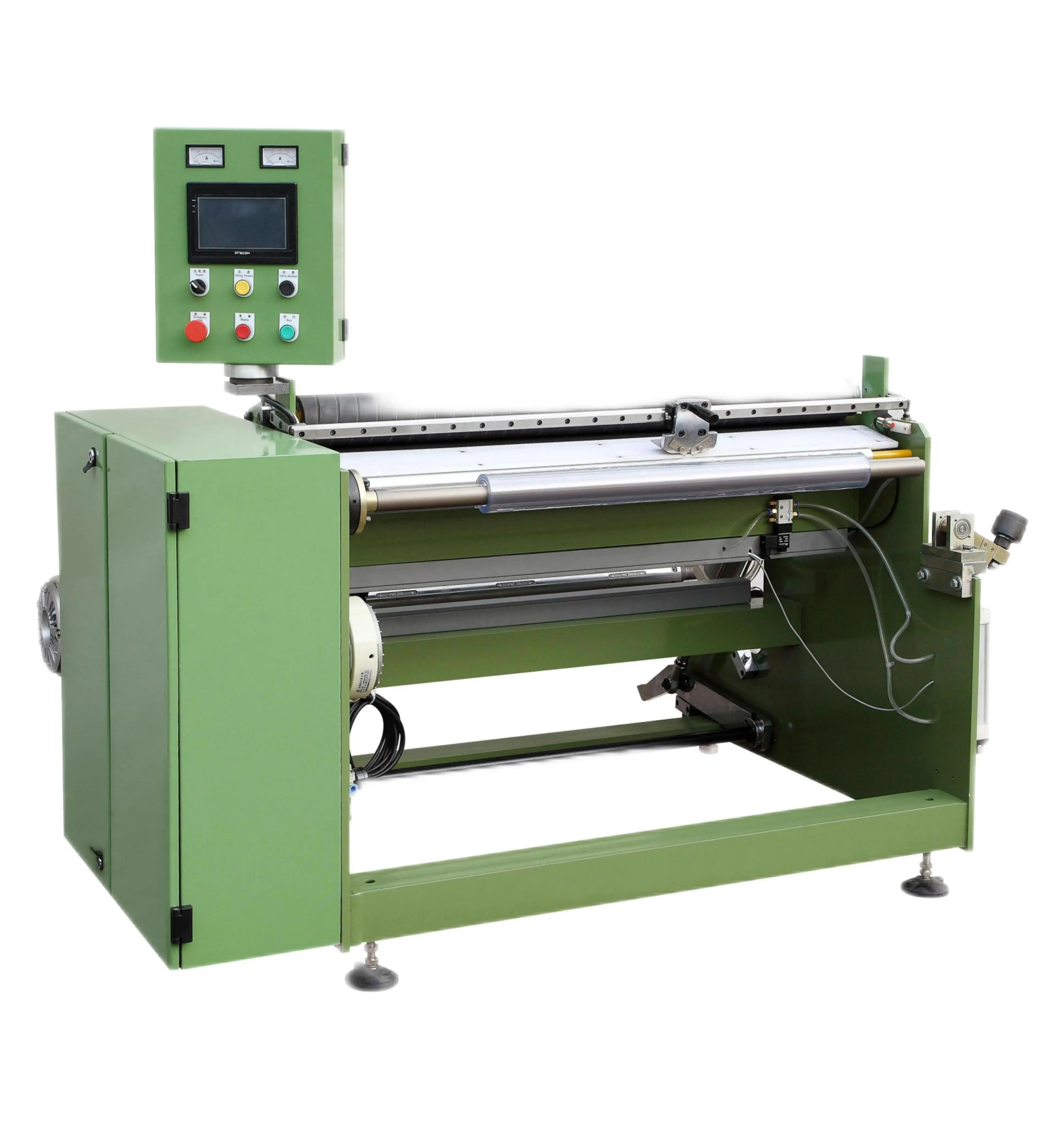 gift paper self adhesive paper slitting thick material plastic film  Rewinding machine