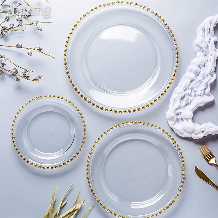 Taitang Banquet Cheap White Dinner Plates Wedding Porcelain Catering Plate Sets For Restaurant