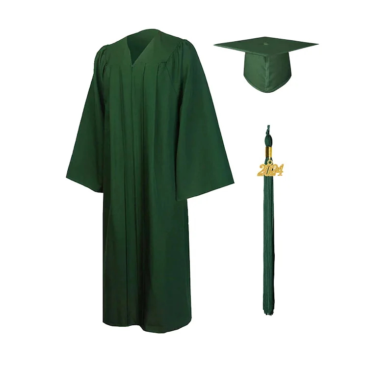 High School Graduation Cap Gown University Graduation Gown Adult Academic Graduation Gown