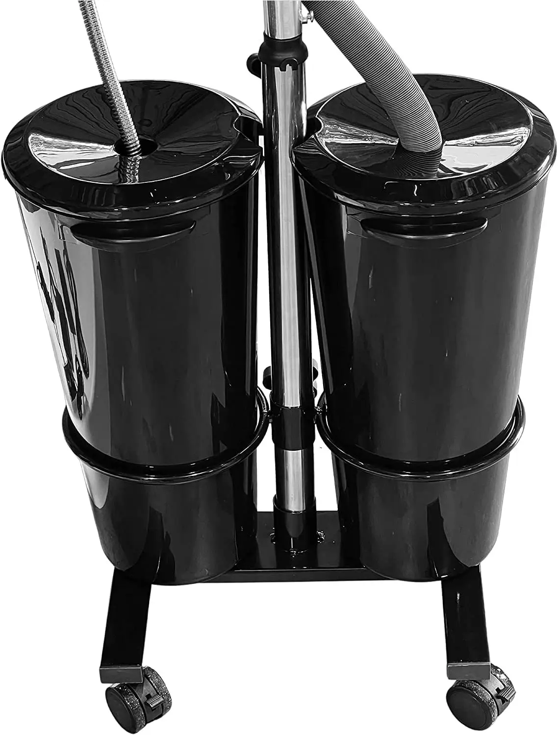 Barber shop hair salon dedicated portable standing mobile shampoo basin adjustable shampoo sink