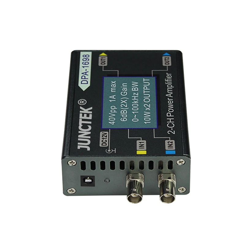JUNCTEK sell-well 10MHz DPA-1698 DDS генератор сигналов усилитель мощности с европейской вилкой typee