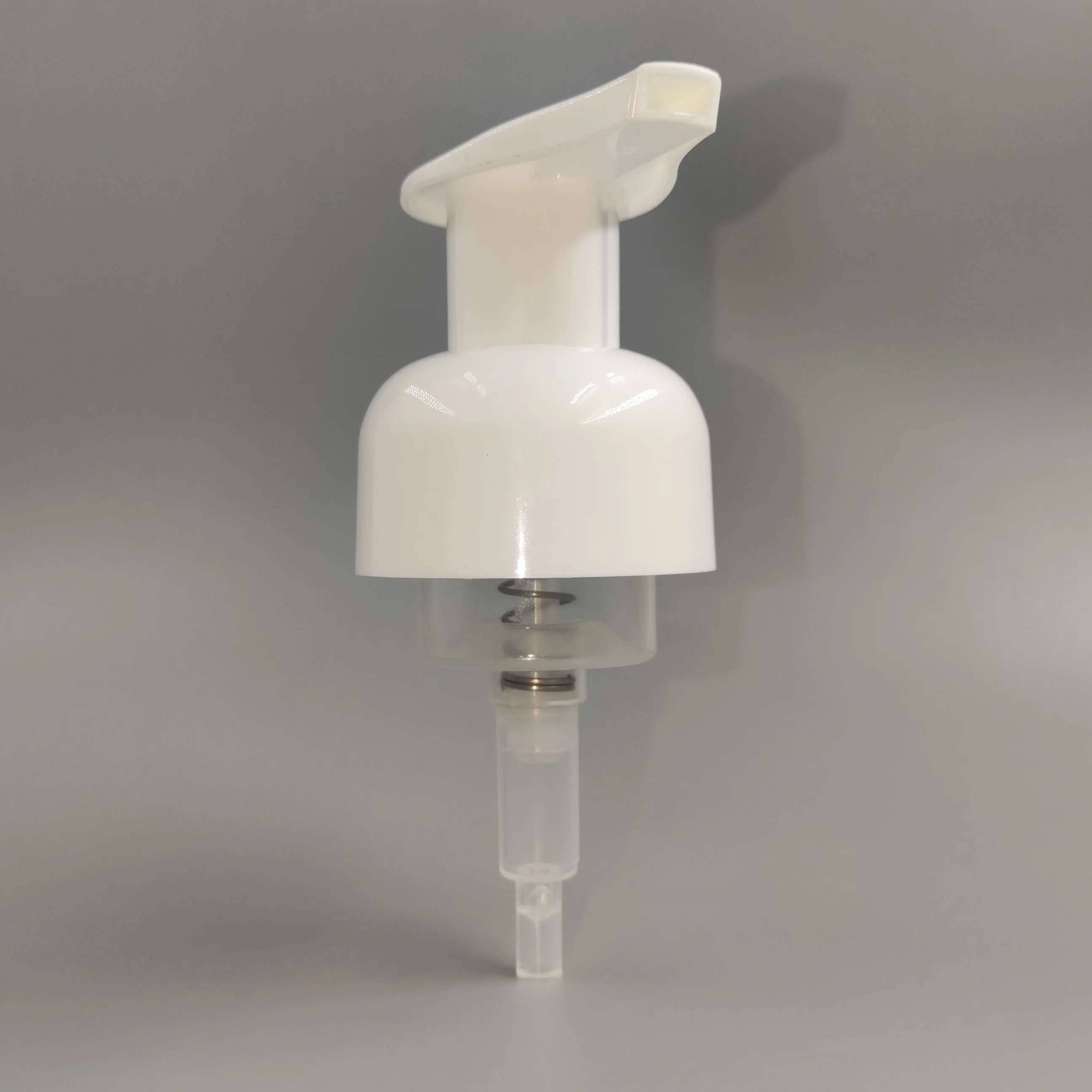 Custom 40mm Plastic inside spring Foam Pump Cosmetic Dispenser Hand Wash Liquid Soap  40/400 Mousse Foam Pump for bottle