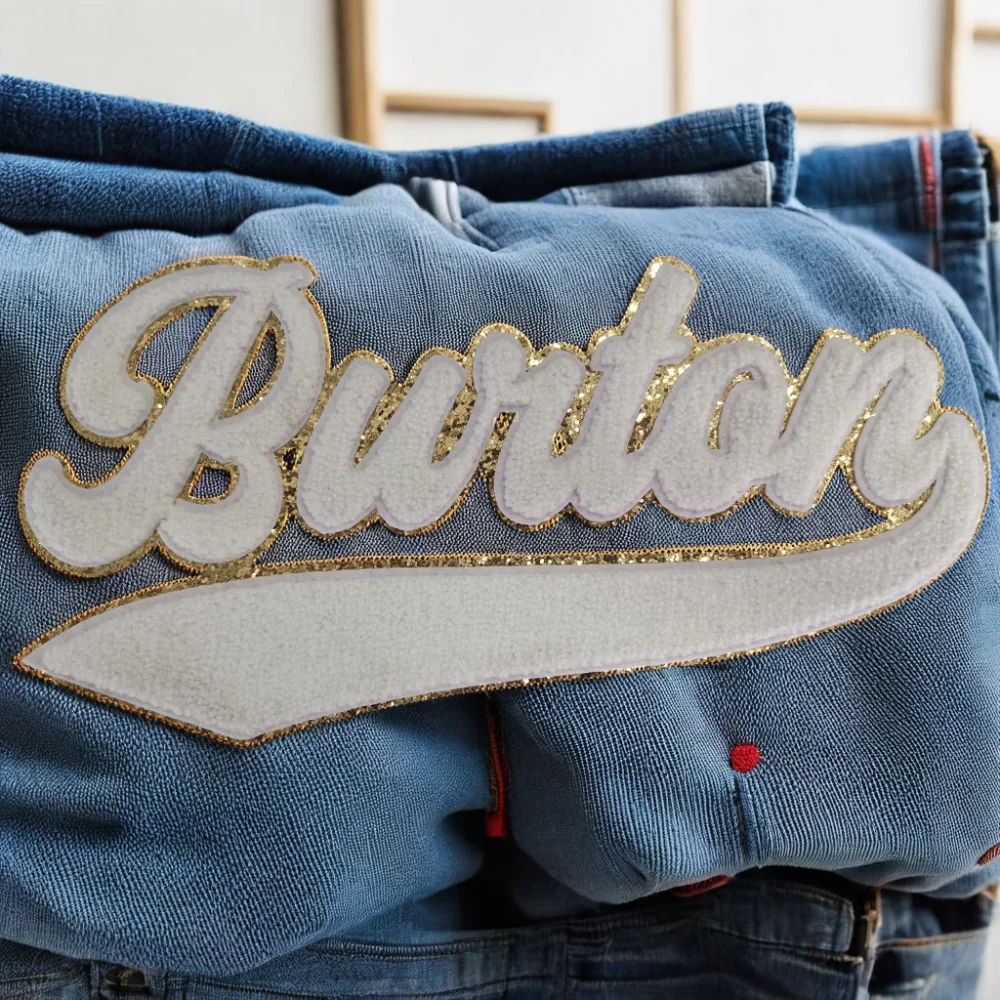 Halloween Custom Chenille Patches for Letterman Differently Designed Flag National Park Patches Factory Wholesale Felt Material