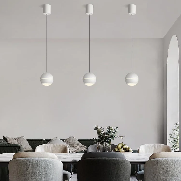 Nordic Style Household Coffee Modern Simple Lamps Dining Room Colorful 7W LED Dining Pendant Light