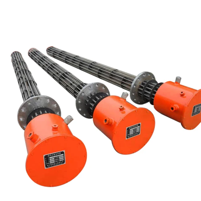 230V 40Kw Oil  Electric Flange Immersion Heater with high quality