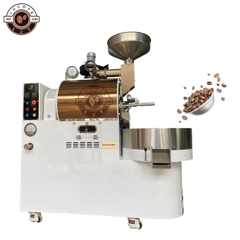 Factory Wholesale Home Coffee Roasting Machine 6kg Coffee Bean Roaster Stock price for sale