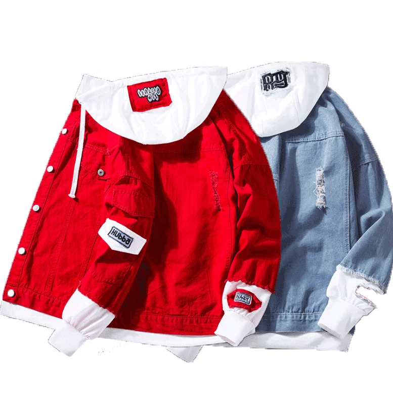 Мужская Уличная ветровка с капюшоном в стиле хип-хоп, куртка-бомбер