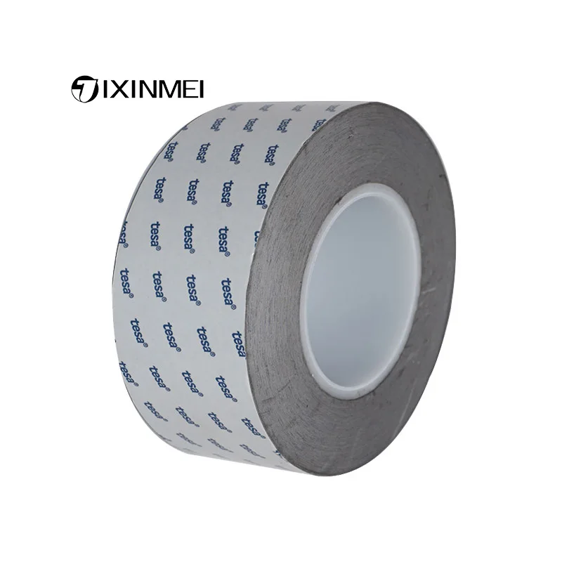 tesa 60254 double sided 0.1mm grey Excellent electrical conductivity electrically conductive woven tape