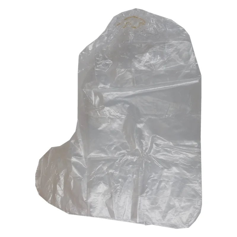 Rainy day Waterproof Plastic Short Tube PE boot covers With Rubber Bands Raise Disposable Short Boot Cover