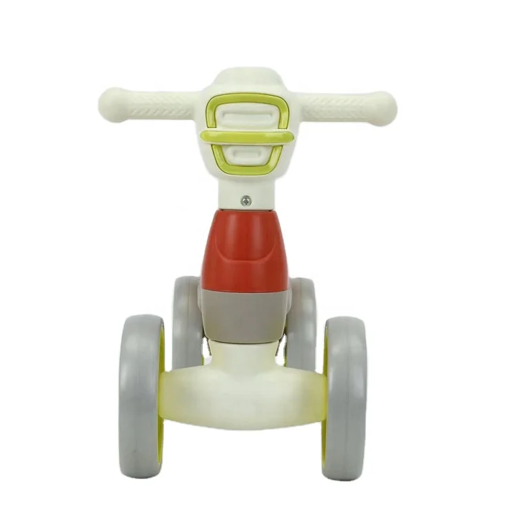 4 Wheel kids pedal balance bikes Bubble blowing ride on car toys with light and music player