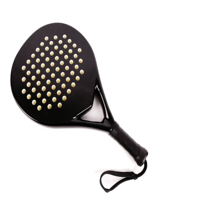 Custom High Quality 3k 12k  18k Graphite & Carbon Beach Paddle Tennis/padel Rackets Oem
