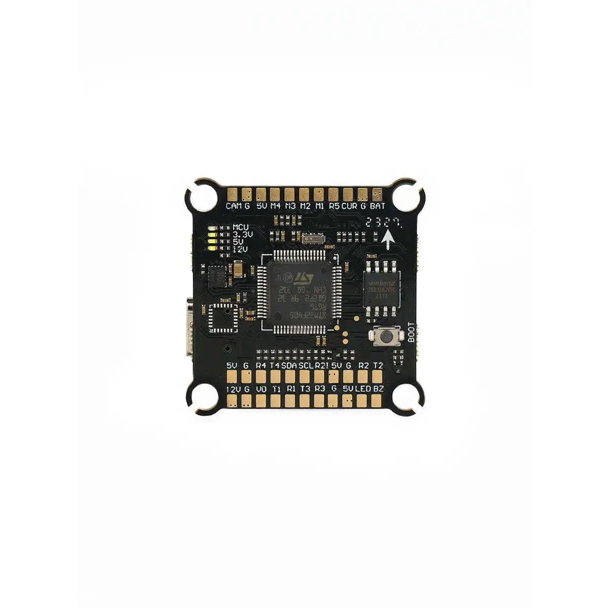 Axisflying 2024 горячий Argus BEC 5V3A / 12V2A bldc 3-6S 60a ESC 4 в 1