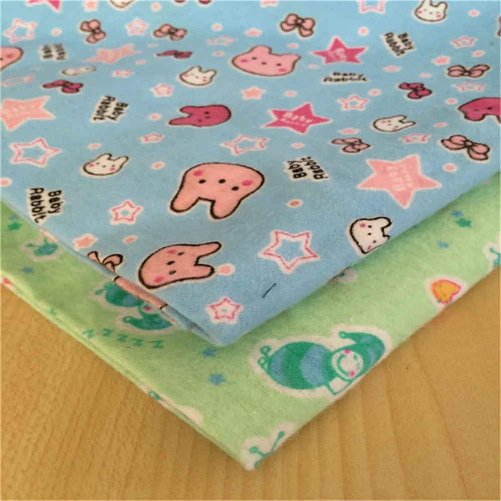 white solid dyed flannel 100% Cotton and TC Brushed Flannel Plain Fabric On Sale for Garment home  textile cleaning cloth